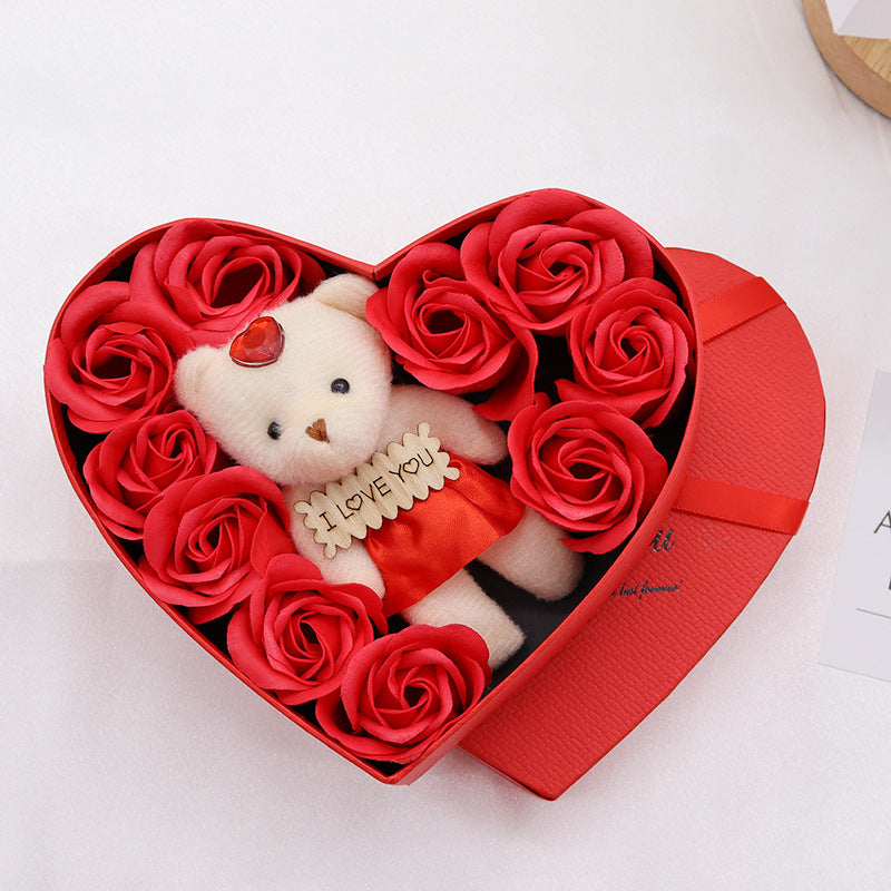 Heart - Adorable Rose Gift Box🌹🎁