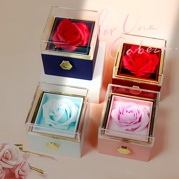 Romantic Flower Rose Gift Box 🌹🎁✨