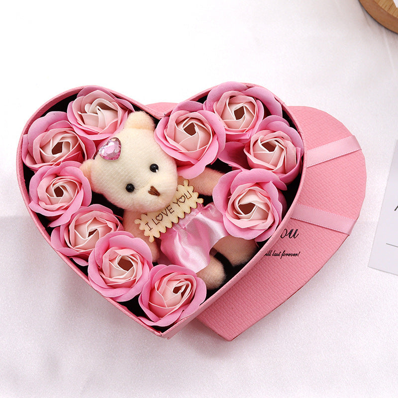 Heart - Adorable Rose Gift Box🌹🎁