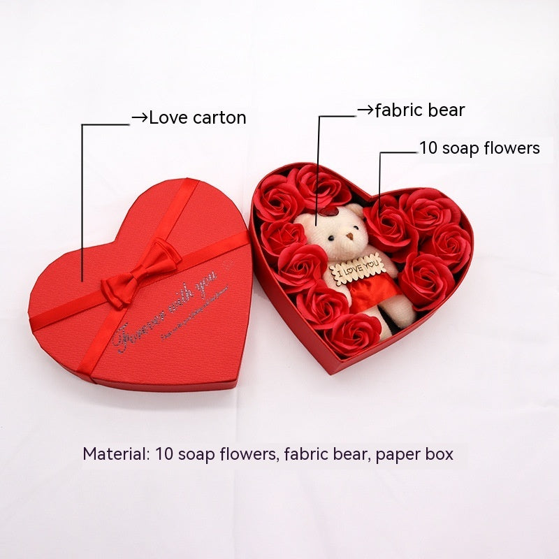 Heart - Adorable Rose Gift Box🌹🎁