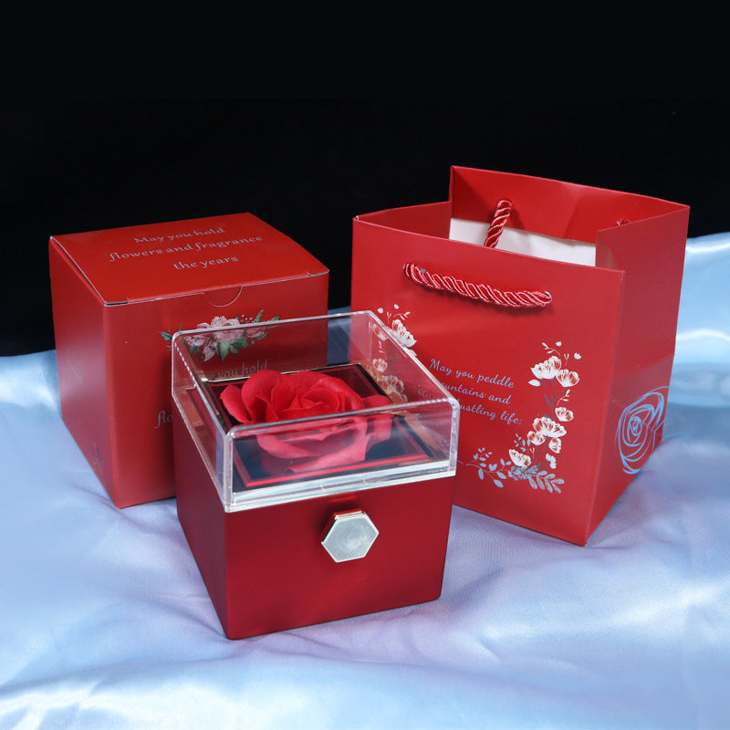 Romantic Flower Rose Gift Box 🌹🎁✨